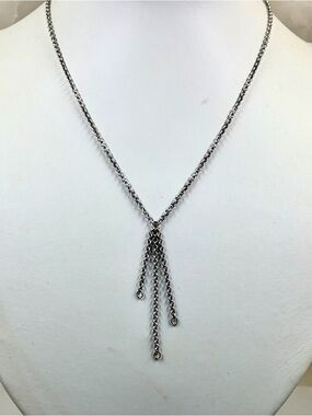 James Avery RETIRED Sterling CASCADING CHARM Necklace - Adjustable
